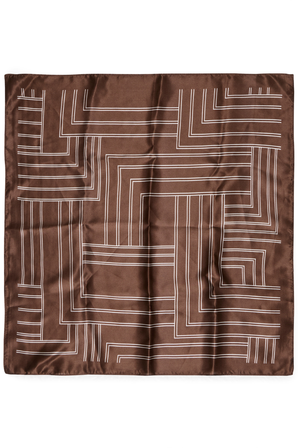 b.young Wioletta Silk Scarf