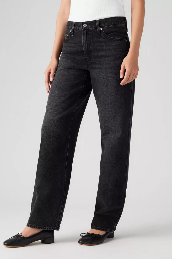 Baggy Dad Jeans in Shrink Up