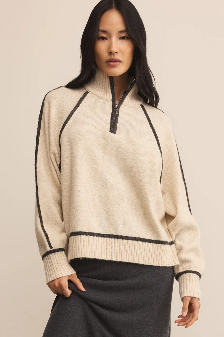 Alps Half Zip Sweater