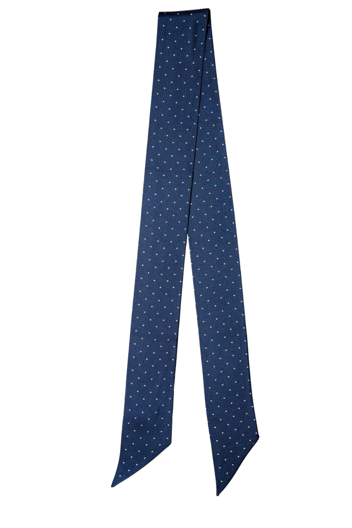 Palm Palm Dahlia Silk Neck Tie Scarf