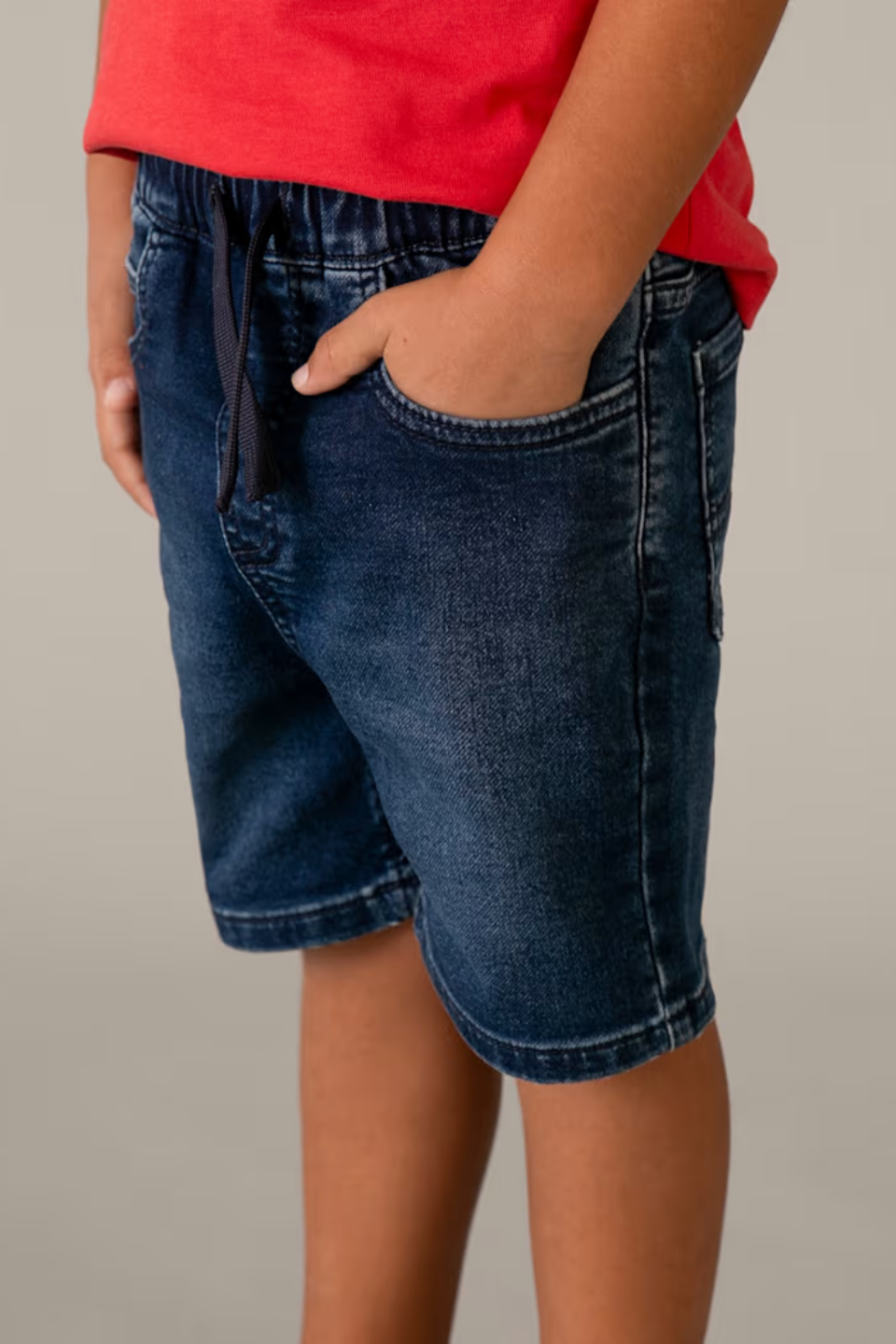 Soft Denim Shorts - Hot Peppers Clothing