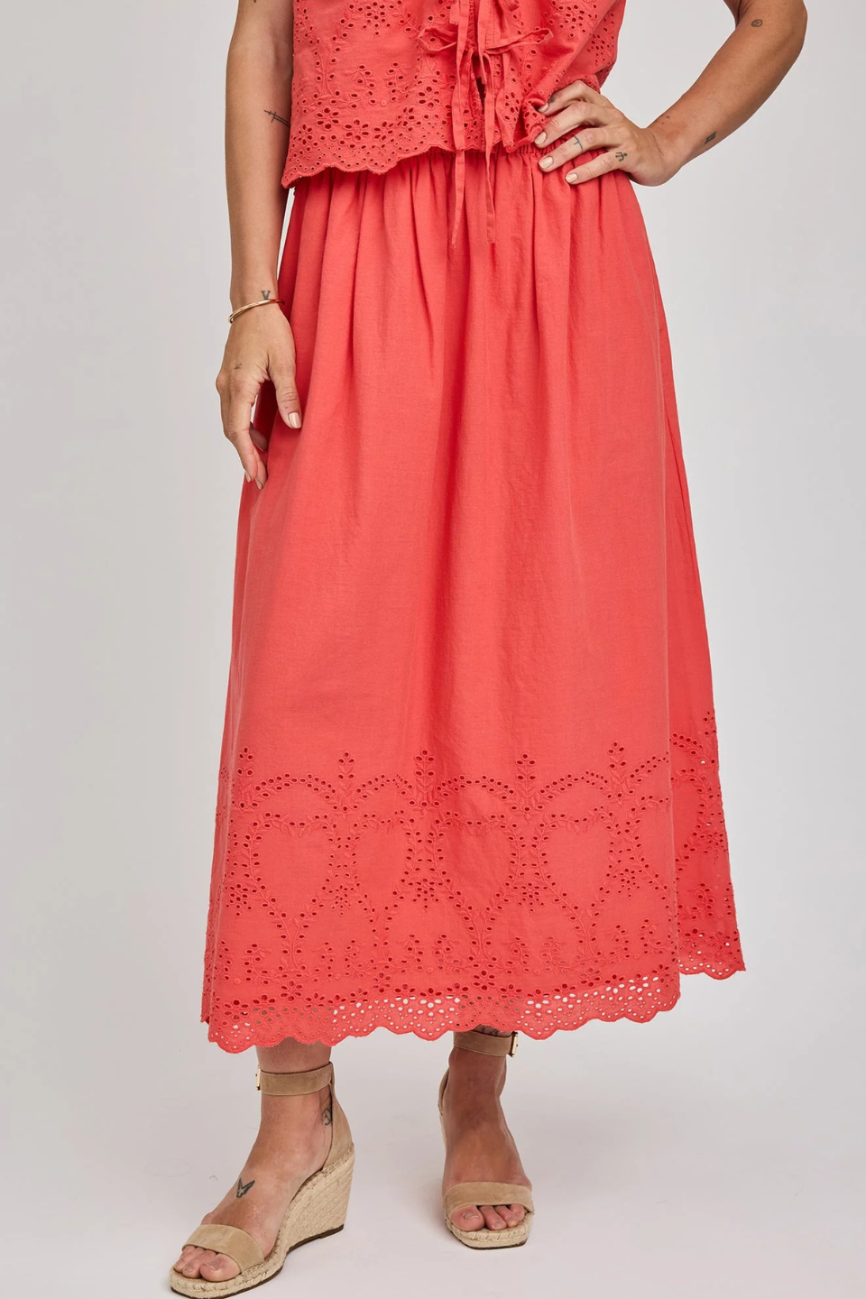 Elodie Skirt - Hot Peppers Clothing