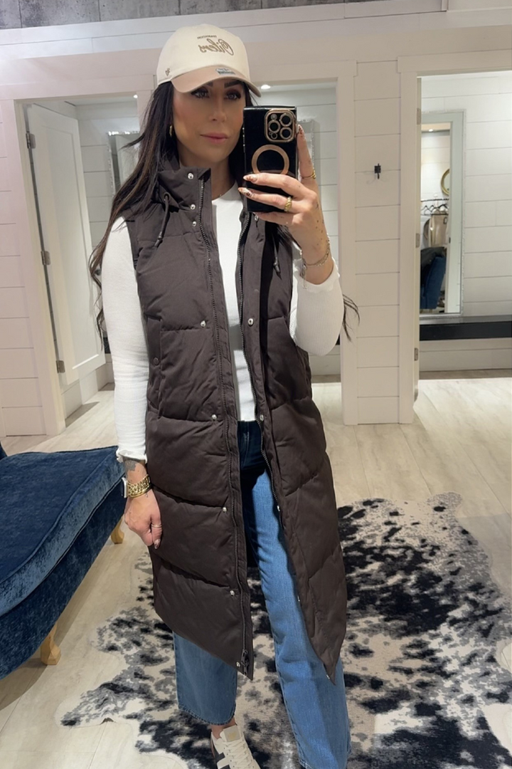 Margaret Coat in Chocolate