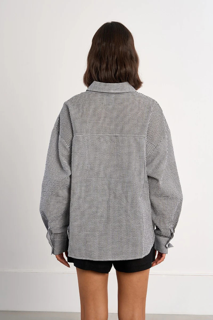 Gingham Shirt - Hot Peppers Clothing