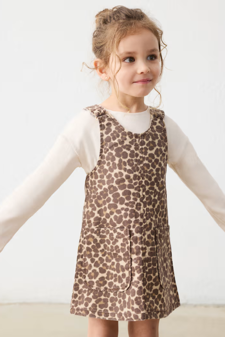 Mayoral Girl Pinafore with T-Shirt