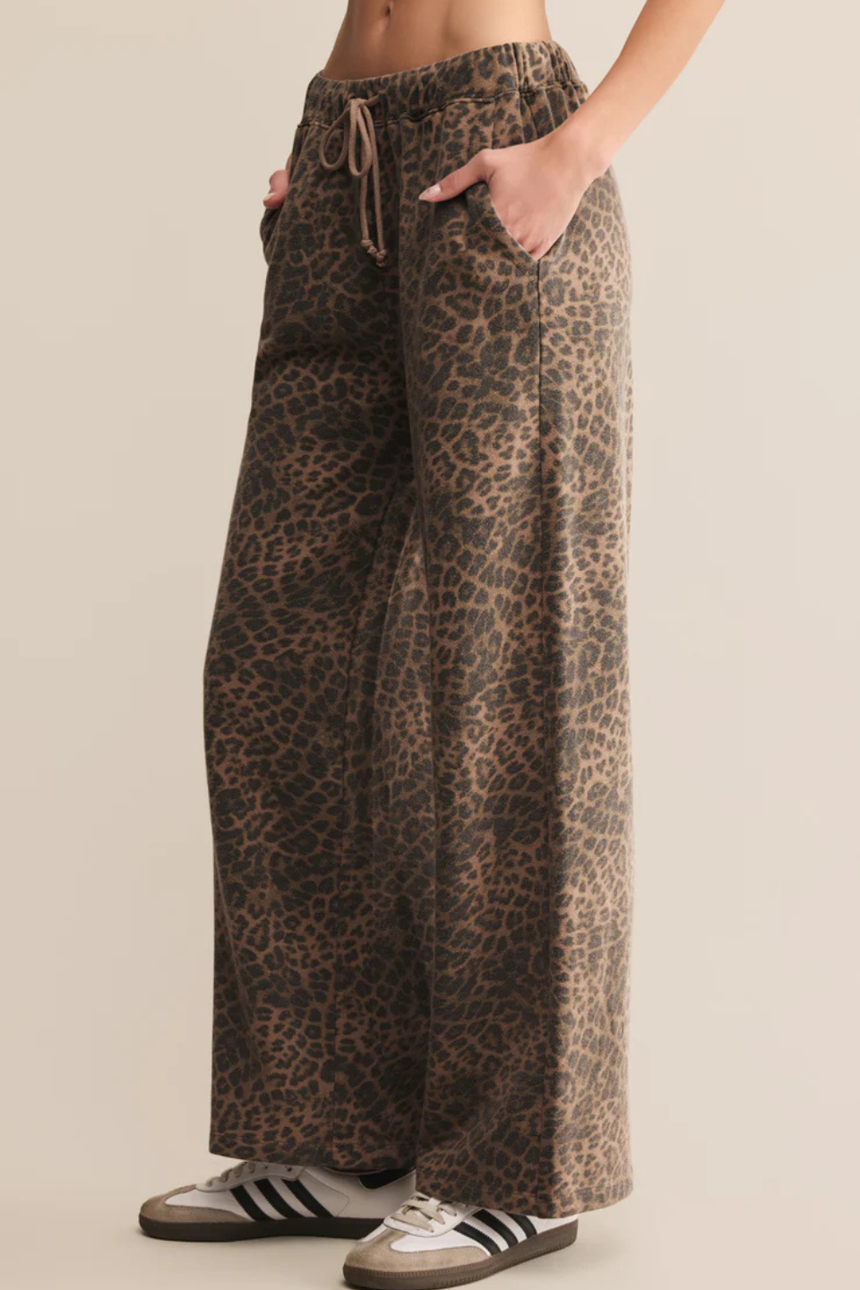 Hunter Knit Leopard Pant