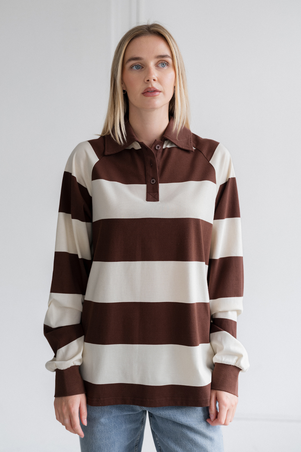 Brunette The Label Rugby Polo Shirt