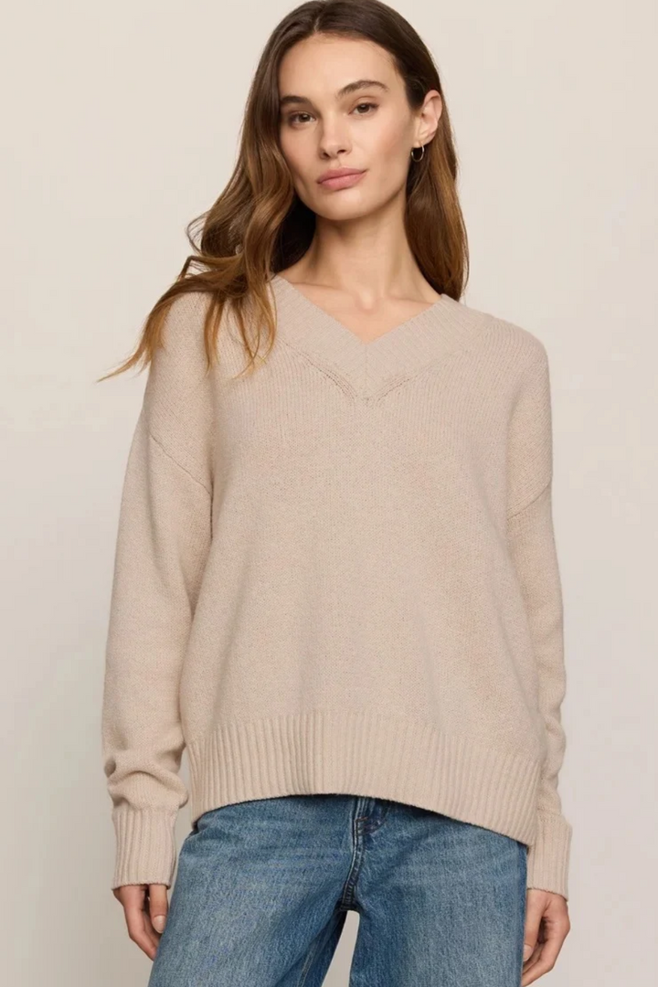 Z Supply Cloud Spun V-Neck Sweater