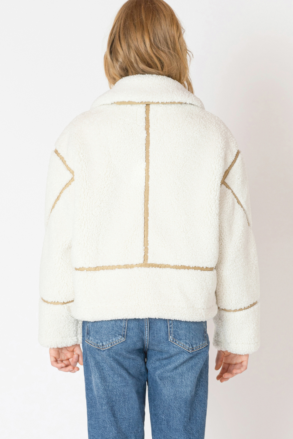 Tate Contrast Fleece Jacket