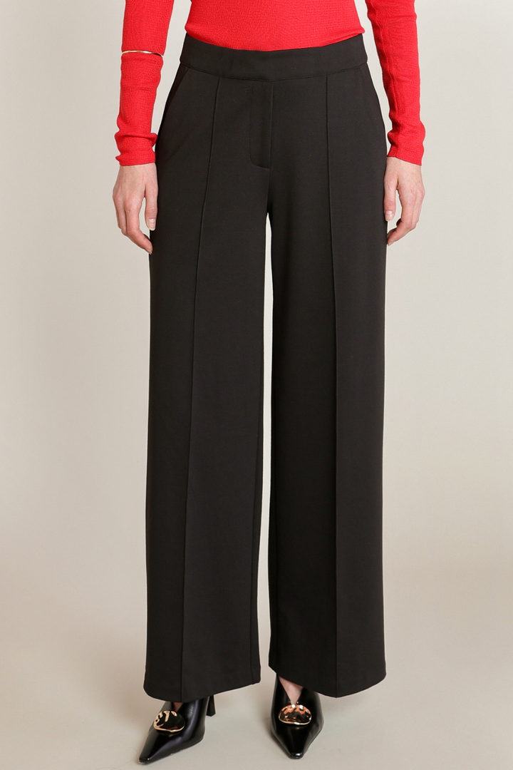 Black Tape Celeste Stretch Wide-Leg Dress Pant