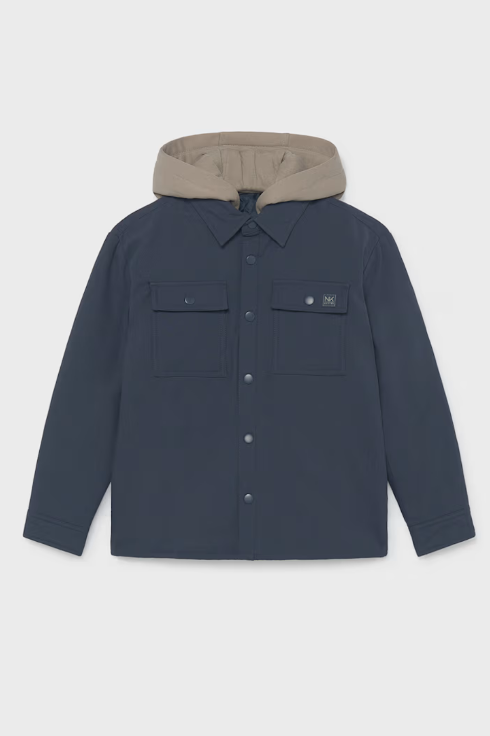 Mayoral Boys Quilted Hooded Overshirt
