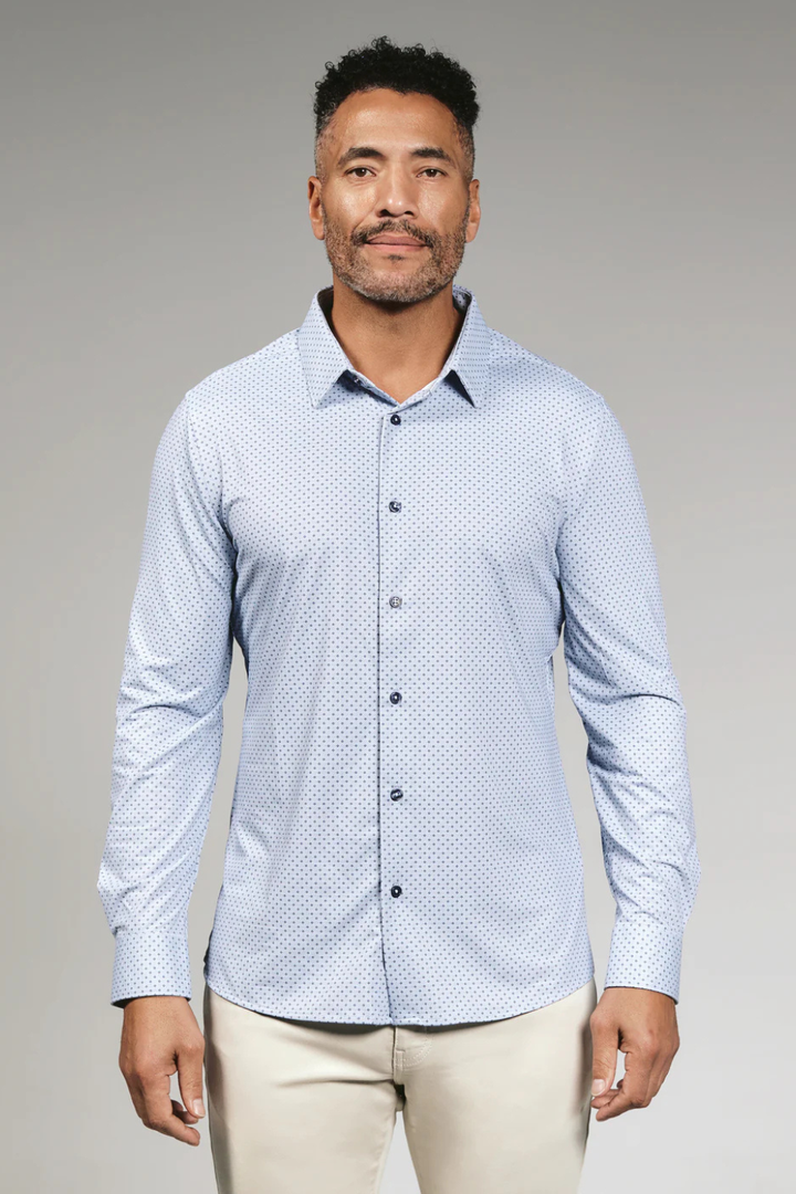 7 Diamonds Treviso Long Sleeve Shirt 7 DIAMONDS