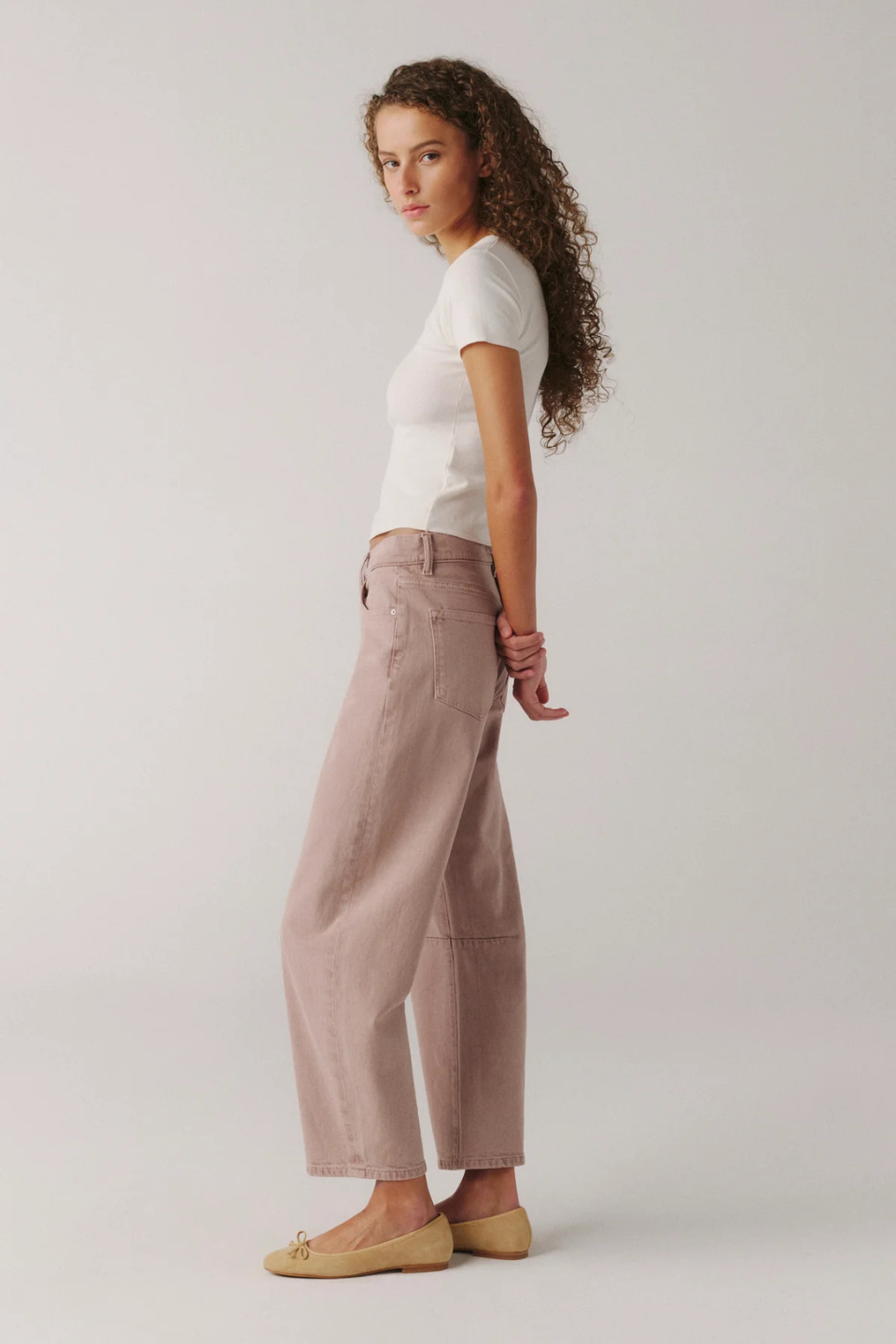 BNA - soft curve barrel jeans 28" - Hot Peppers Clothing