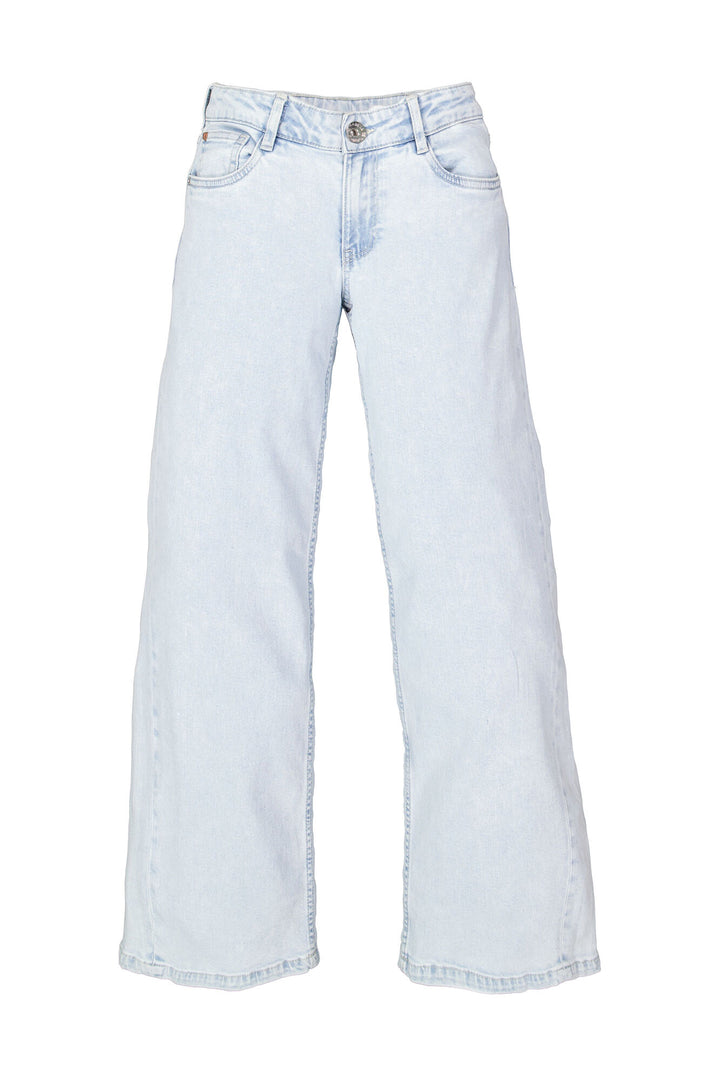 Wide Leg Jeans | Bleached