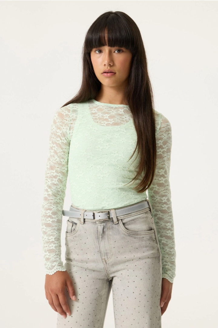 Mint green long sleeve