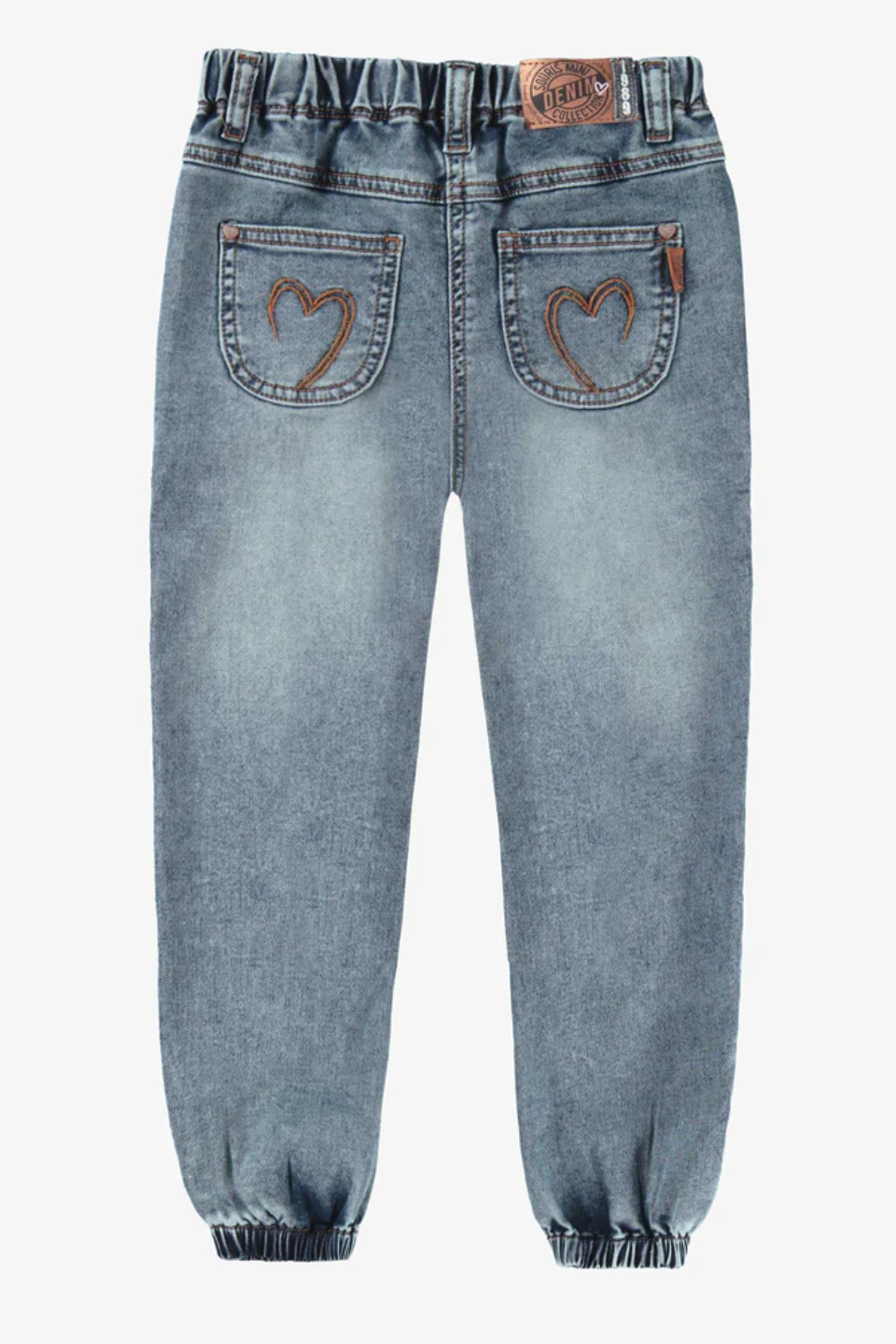 Blue relaxed-fit jeans