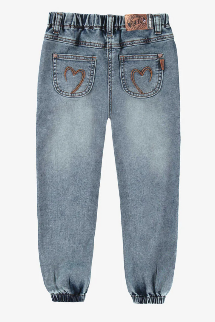 Blue relaxed-fit jeans