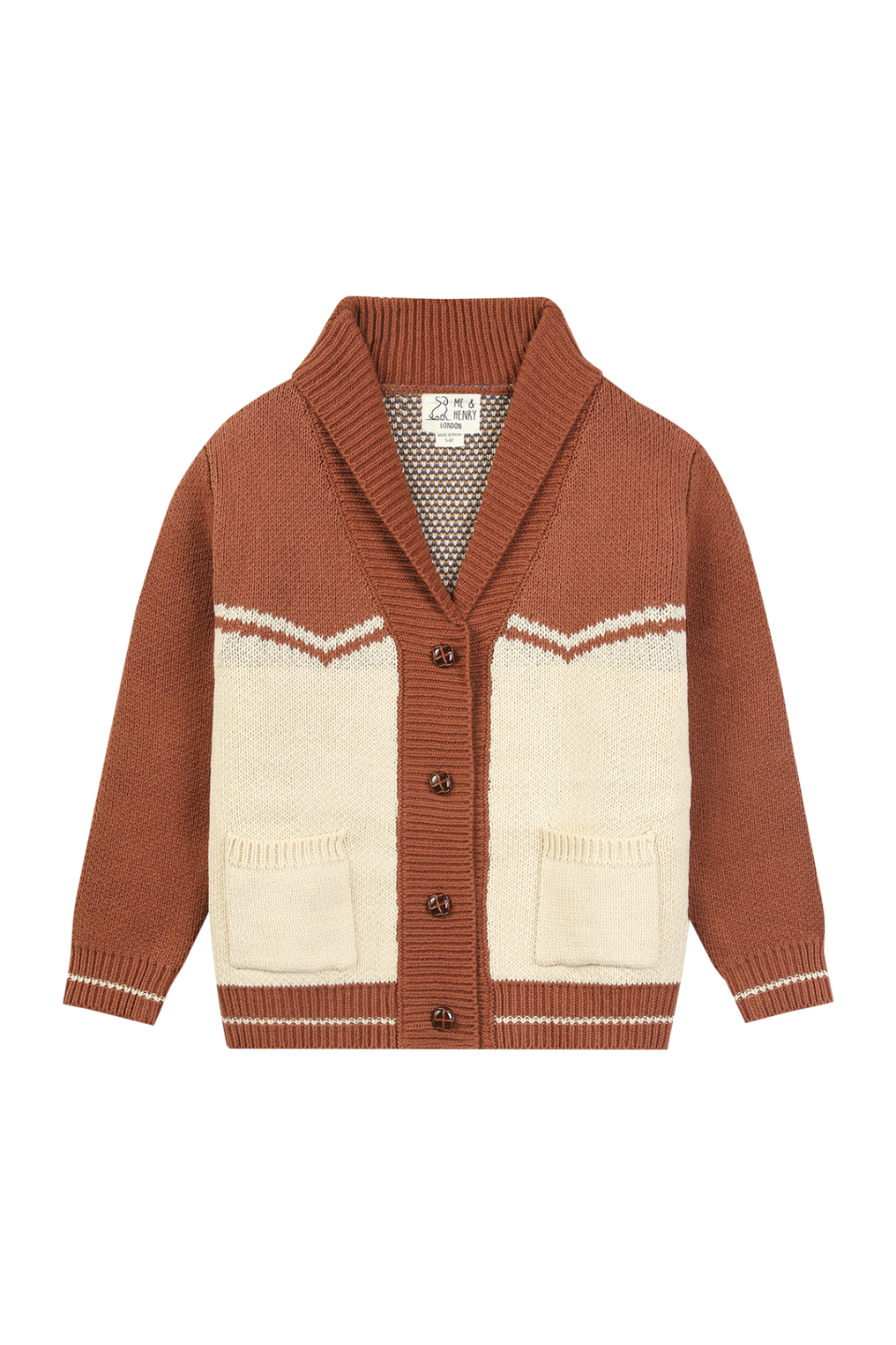 Me &amp; Henry YEEHAW cowboy cardigan