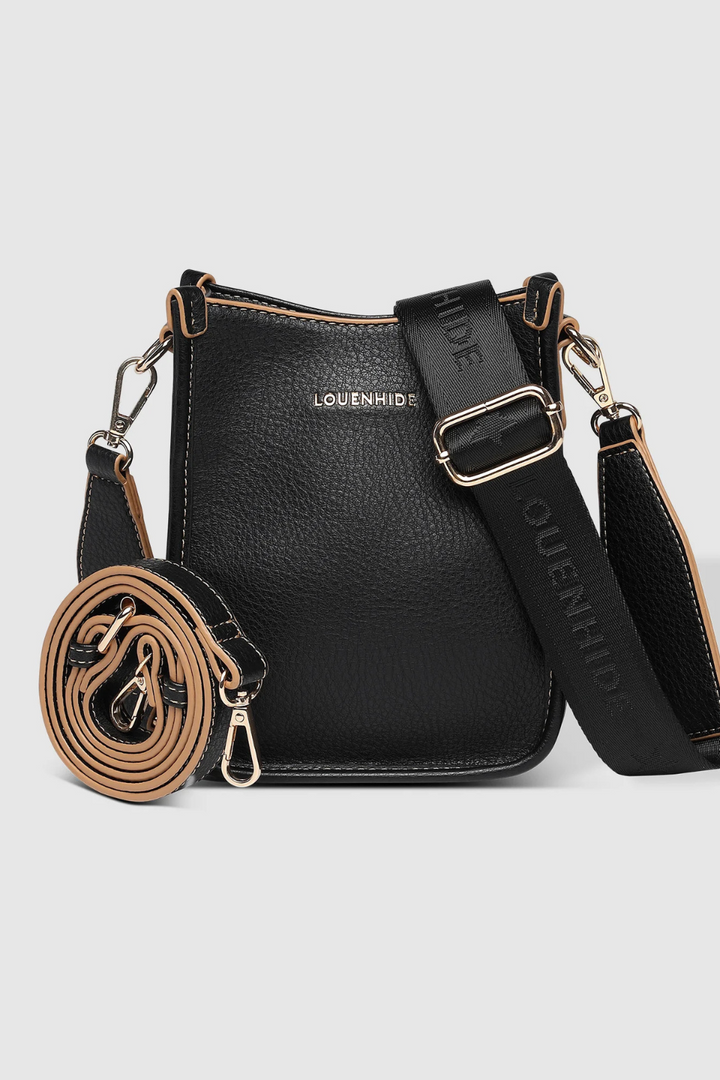 Parker Crossbody Bag in Black