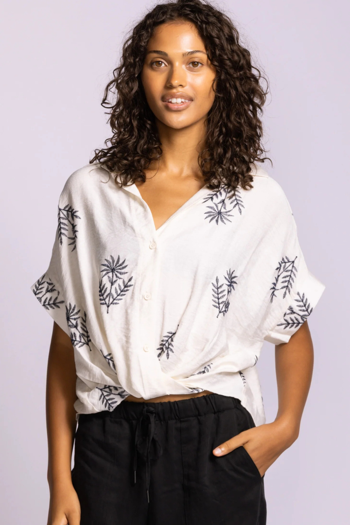 Pink Martini Reese Top White PINK MARTINI