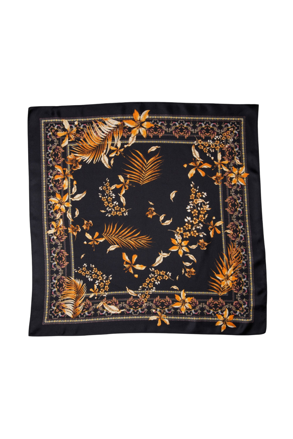 Palm Palm Camille Silk Neck Scarf
