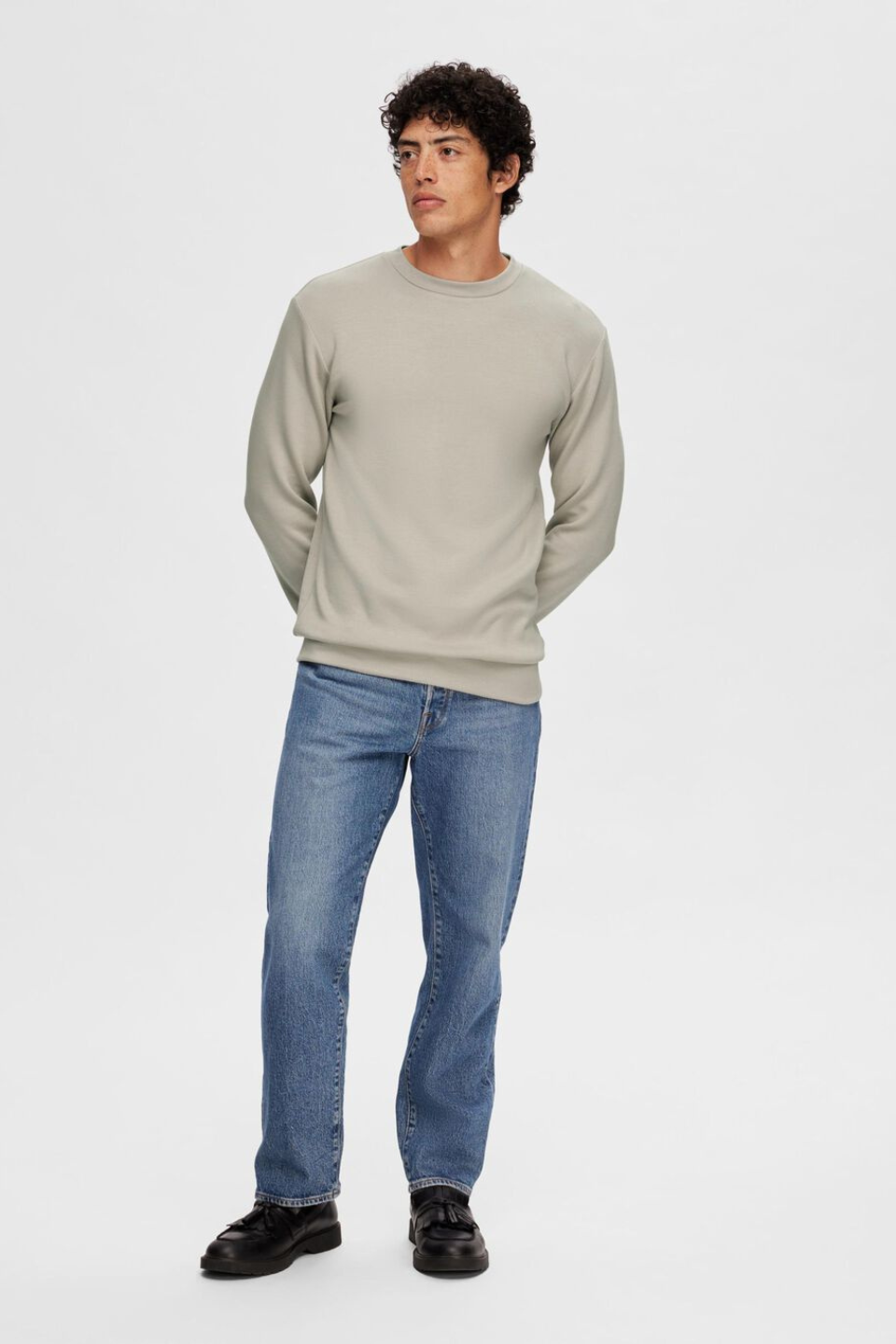VISCOSE BLEND SWEATSHIRT