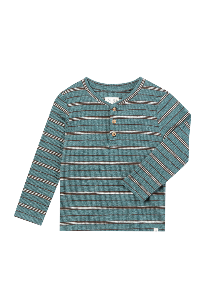 Me &amp; Henry Adam Ribbed Henley