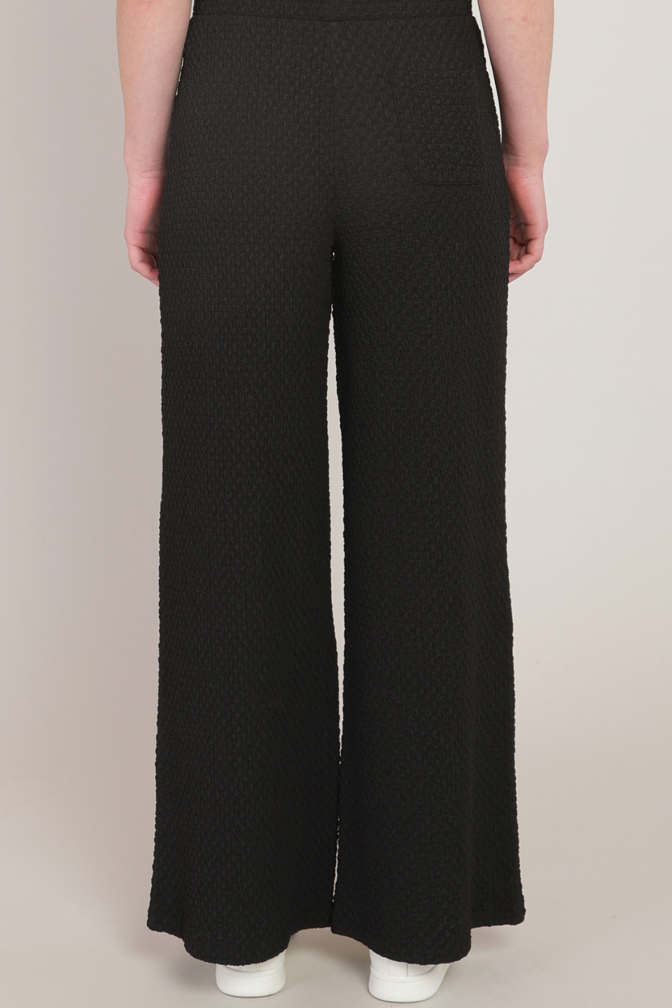 Room 34 Lina Textured Wide-Leg Pant