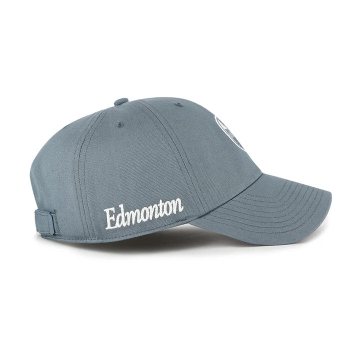 Edmonton Oilers Grey Foundation '47 Clean Up Hat