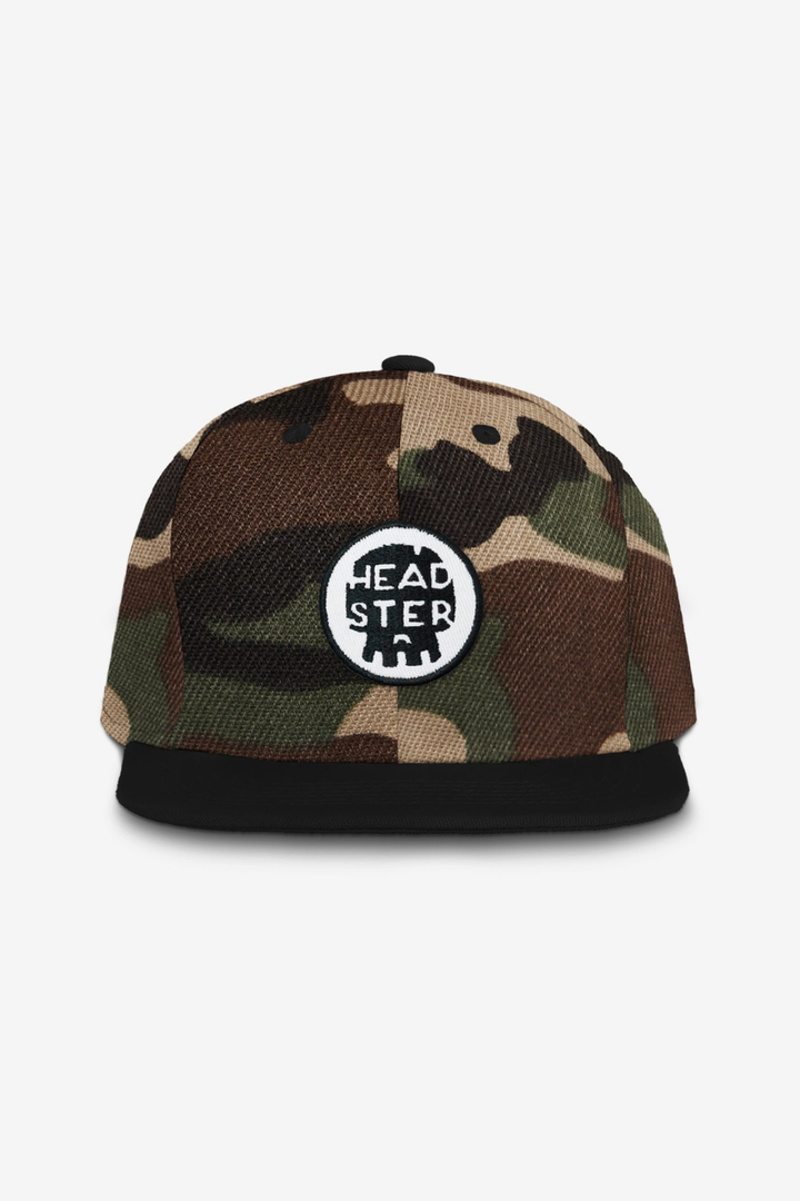 Headster Kids Original Camo Snapback