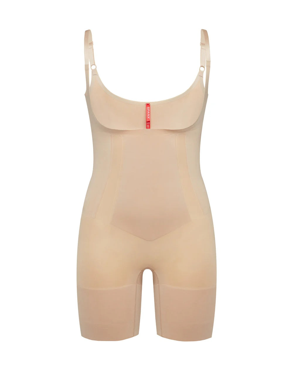 Open-Bust Mid-Thigh Bodysuit