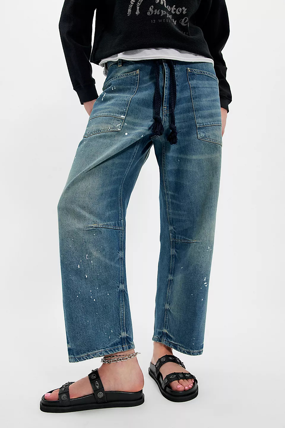 Free People Findings Footbed Sandals - Hot Peppers Clothing