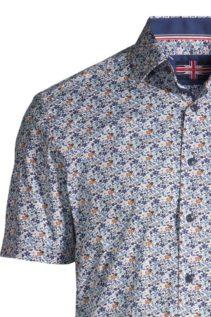 SOUL OF LONDON Performance Short Sleeve Shirt - Hot Peppers Clothing