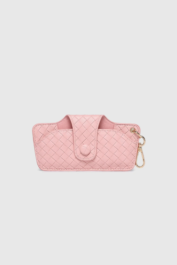 LOUENHIDE Skittle Sunglass Case in Pastel Pink - Hot Peppers Clothing