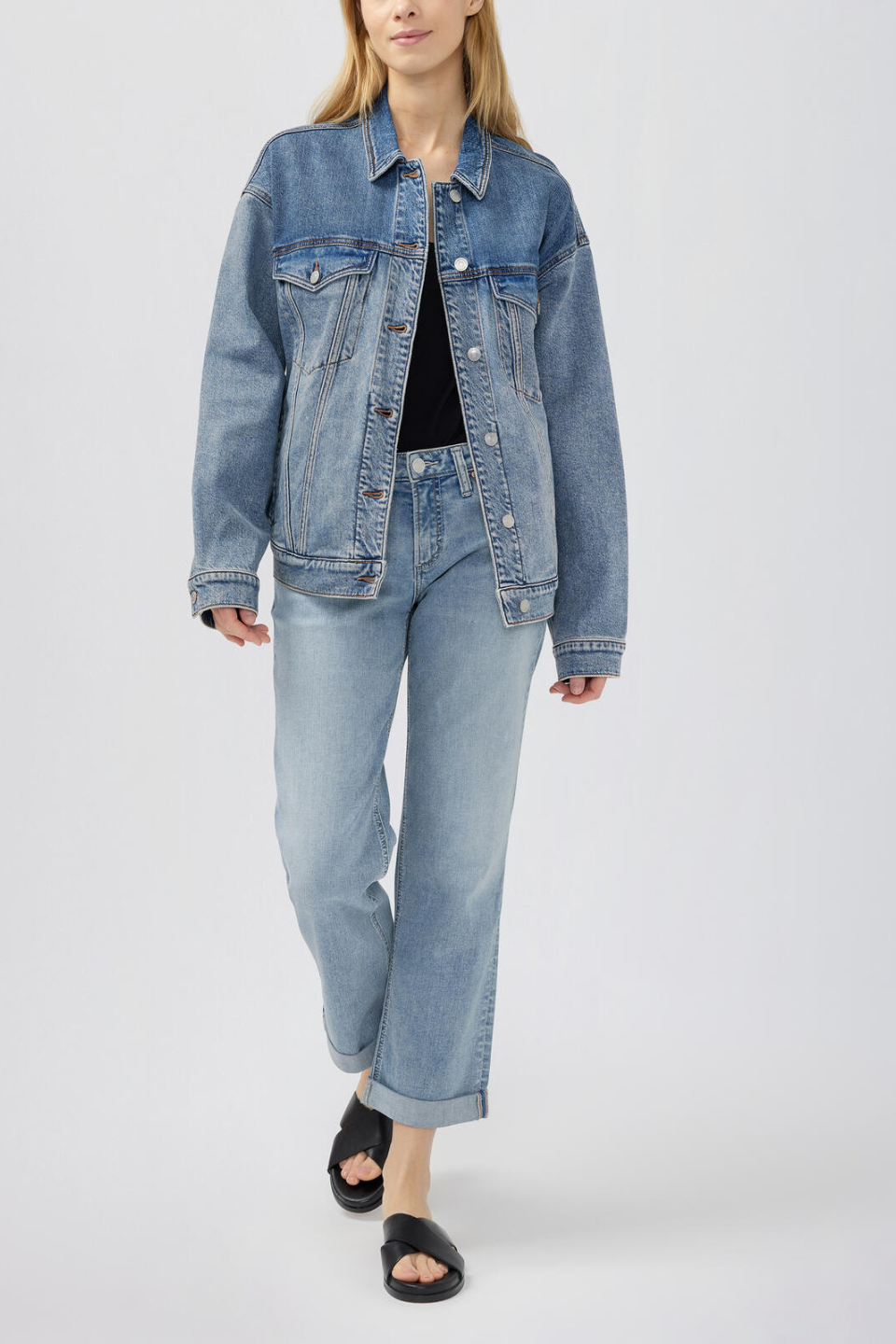 Silver Jeans Co. Western Two-Tone Jacket