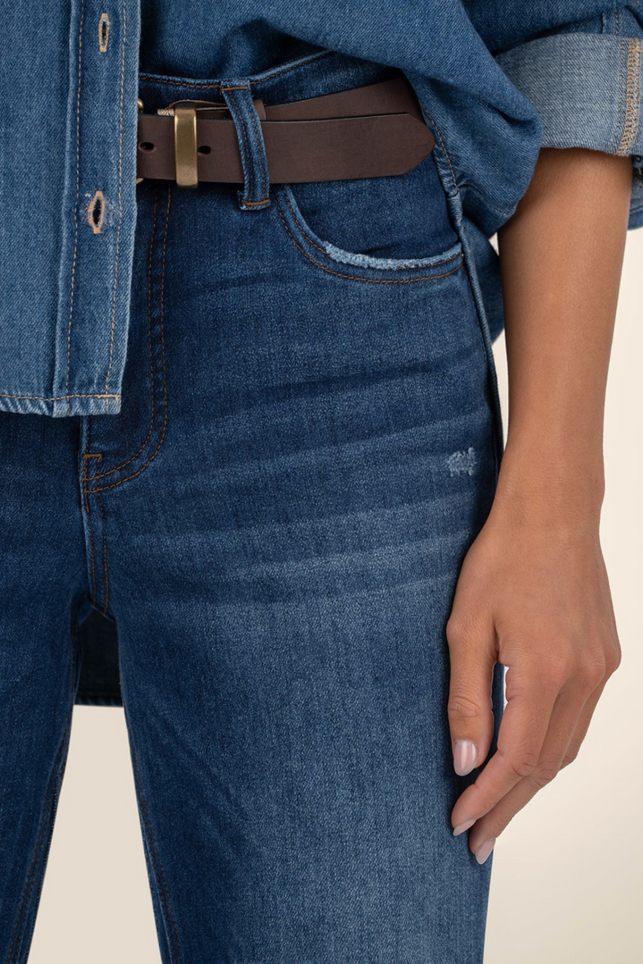 Kelsey High Rise Ankle Flare