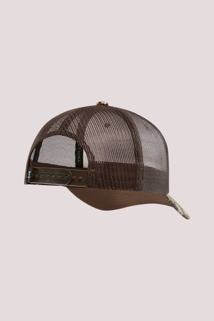 TROLL CO. SBC Realtree Barricade Curved Brim Trucker Hat