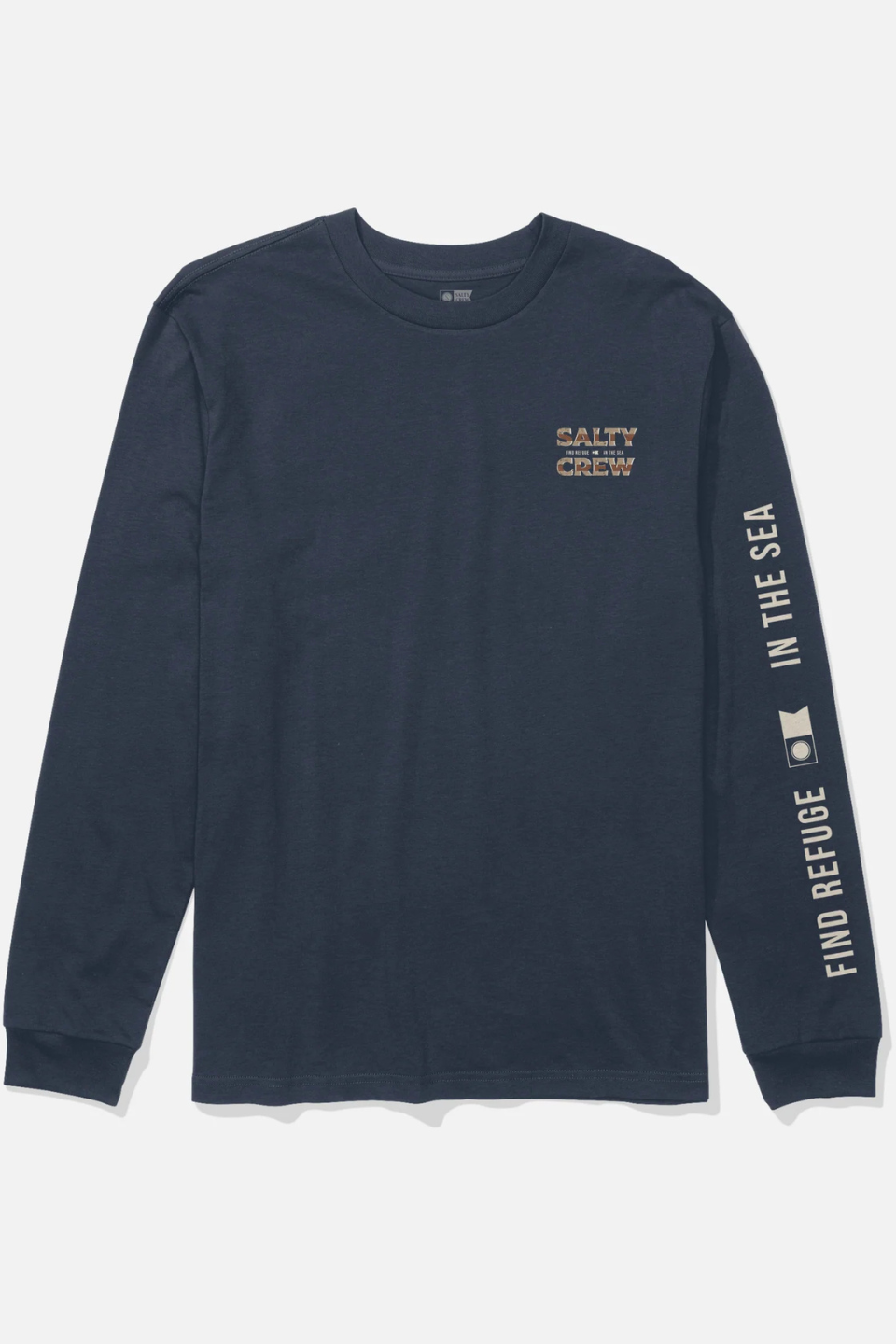 Offset Long Sleeve Tee
