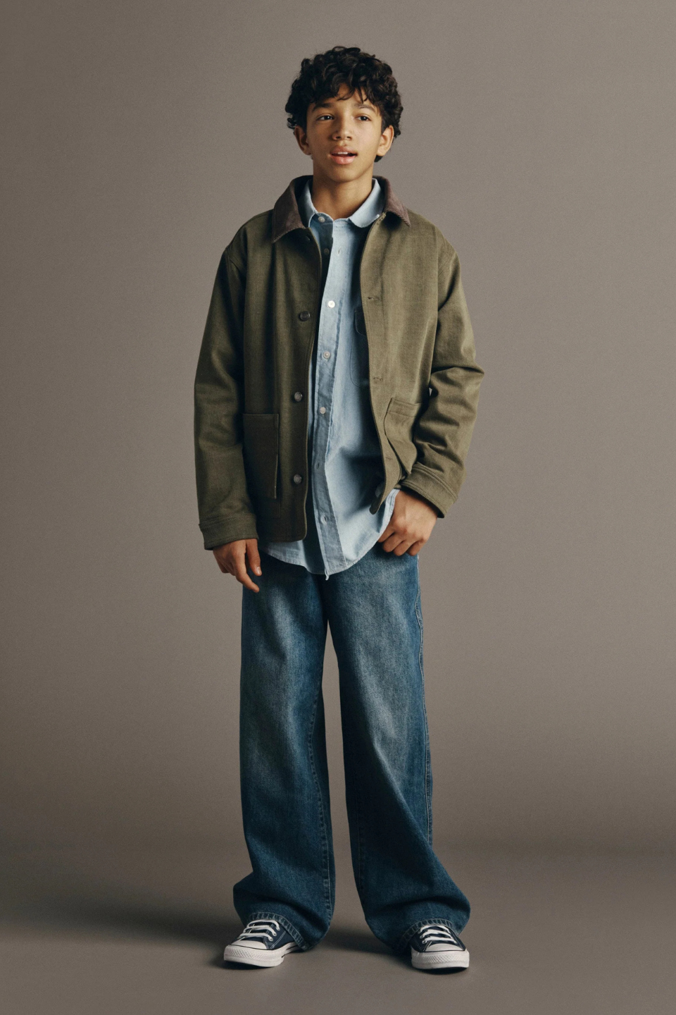 DL1961 Boys’ Louie Denim Chore Jacket