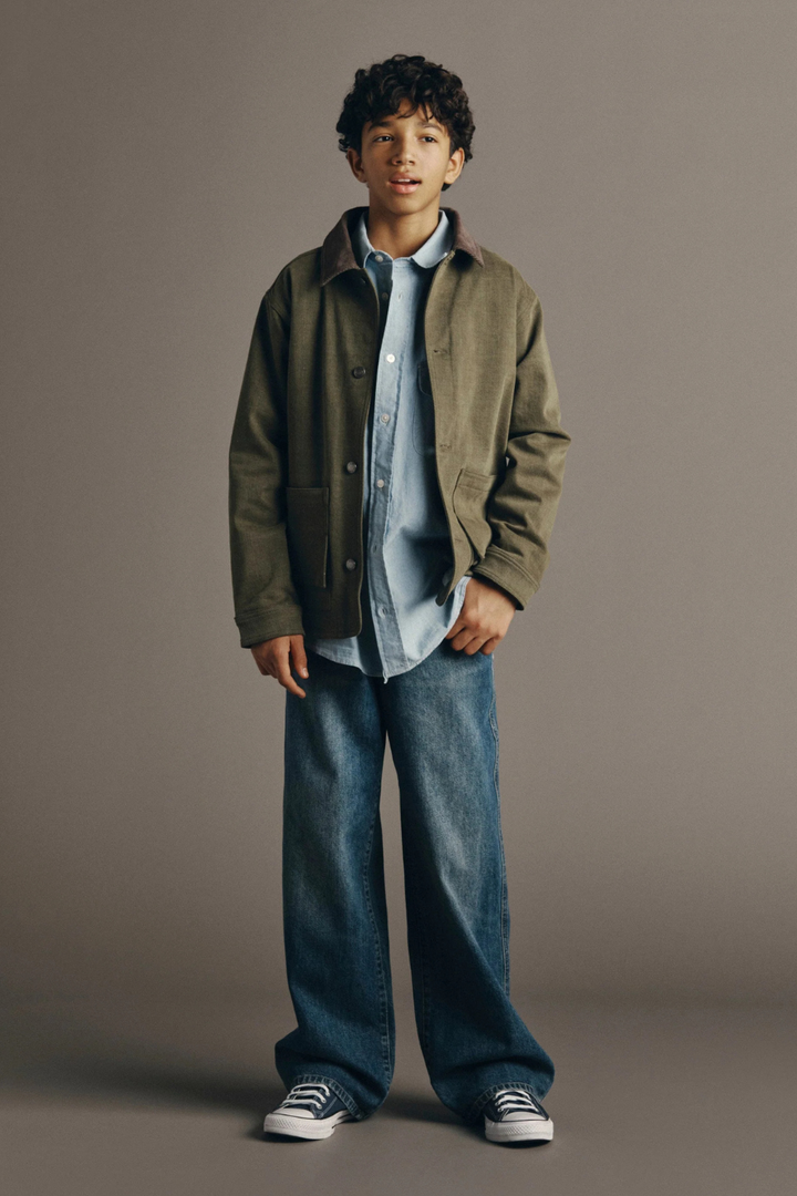 DL1961 Boys’ Louie Denim Chore Jacket