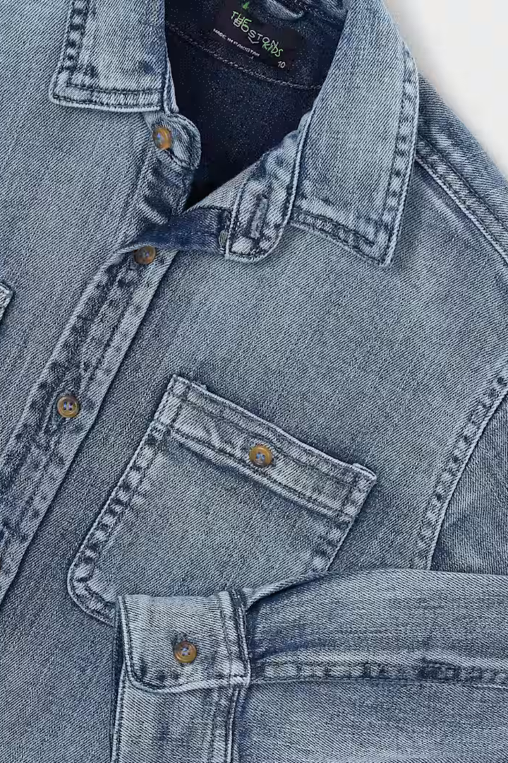 Boston Boys Denim Overshirt