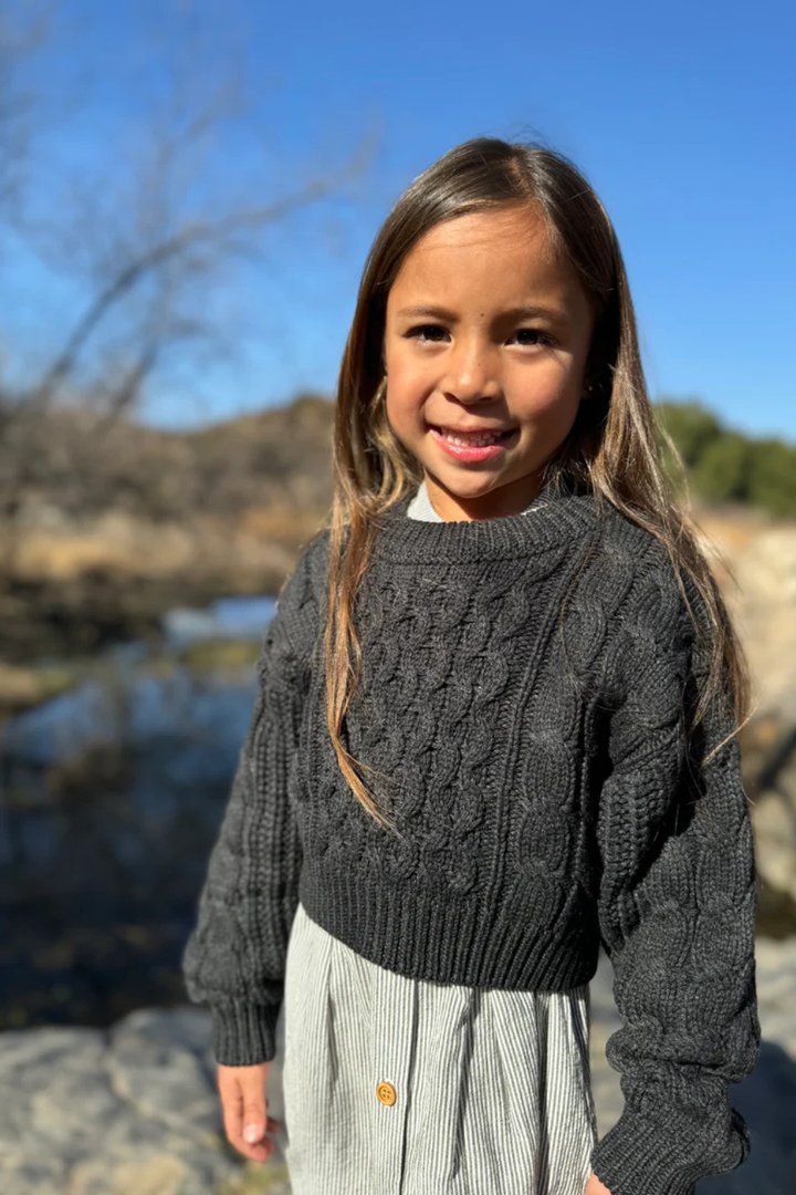 Molly Sweater in Charcoal