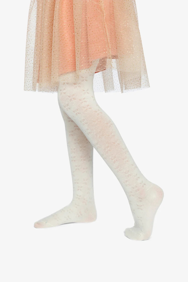 Deux Par Deux Knit Textured Tights