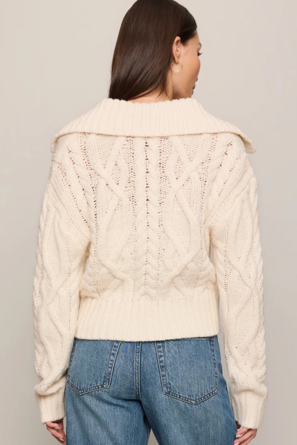 Z Supply Hartwell Cable Knit Sweater