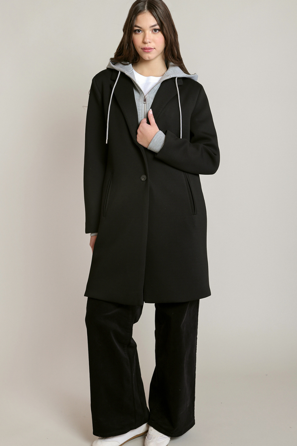 Dex Lydia Convertible Hooded Coat