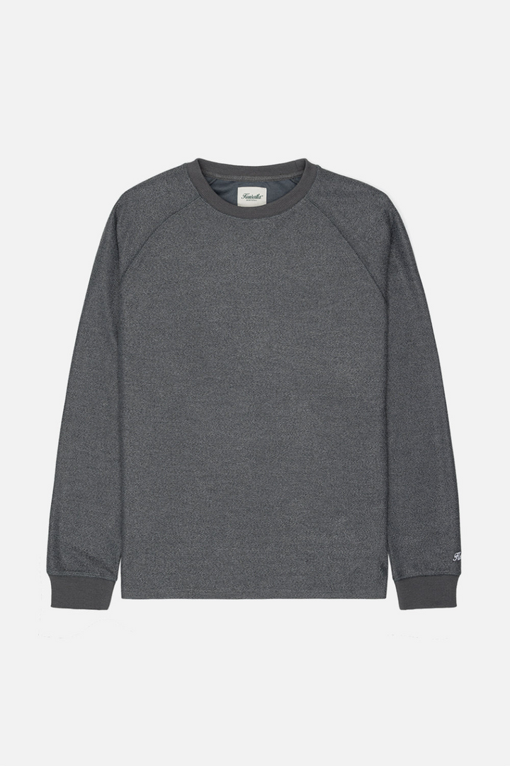 Marled Thermal in Athletic Grey