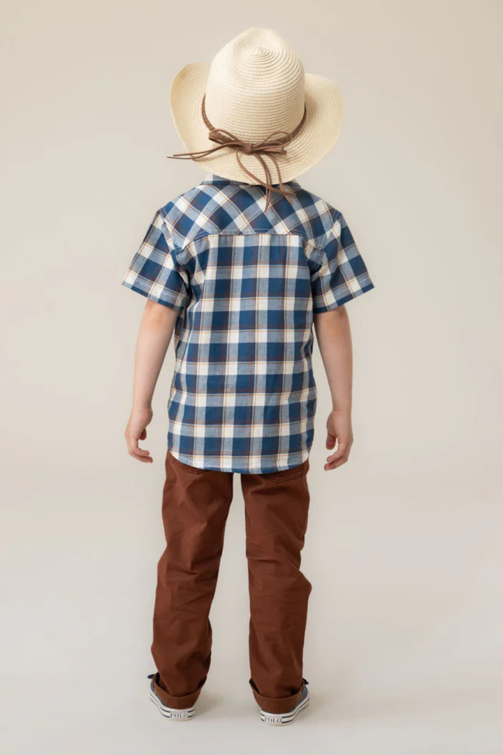 Blue Shirt - Hot Peppers Clothing