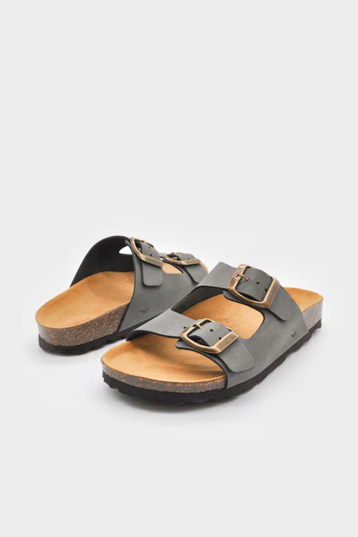 Buckle Sandals - Hot Peppers Clothing