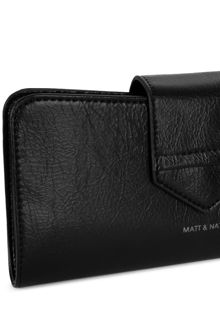 THEA Vegan Wallet in Black