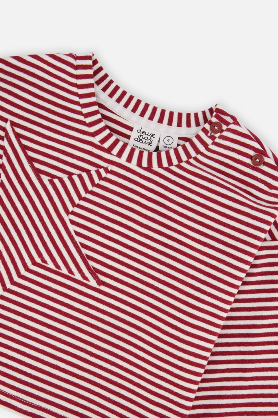 Deux Par Deux Soft Jersey Top